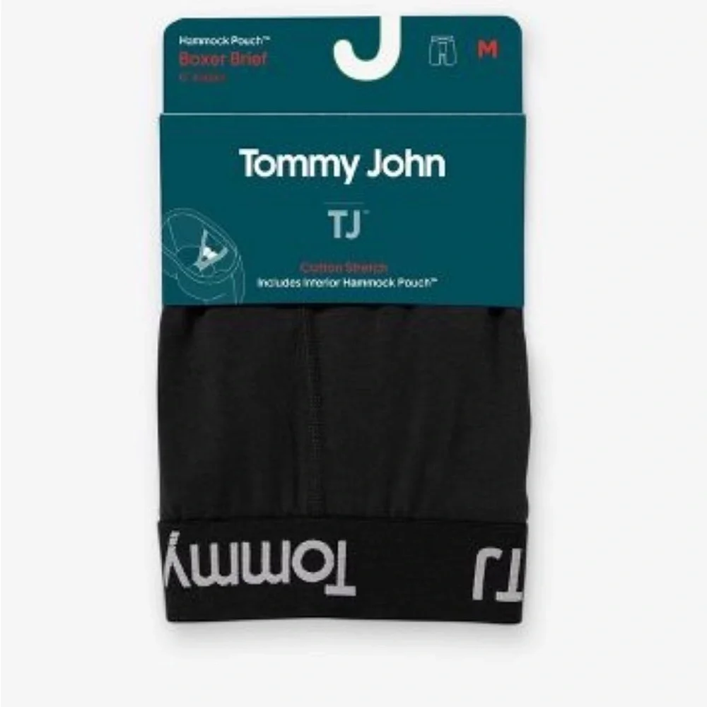 Tj | Tommy John™ Men's Hammock Boxer Briefs Size S (no box) Black